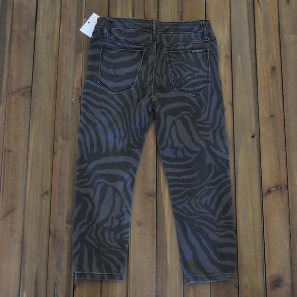 Dark Zebra Skinny Jeans - Picture 2 of 2